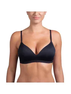 Dámska podprsenka s kosticami DAILY MICRO WIREFREE - BELLINDA - čierna