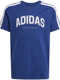 Detské tričko adidas Codes Collegiate Graphic T-shirt navy blue JL6138