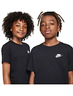 Detské tričko Nike Sportswear čierne FZ5177 010 Detské tričko Nike Sportswear čierne FZ5177 010