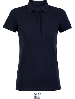 Women Dámské piqué polo night blue model 22500618 - NEOBLU
