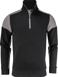 Printer Prime Halfzip Sweater Mikina s 1/4 zipsom 61.2069 čierna/antracitová