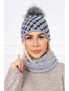 Dámská souprava model 18745412 tmavě šedá - K-Fashion