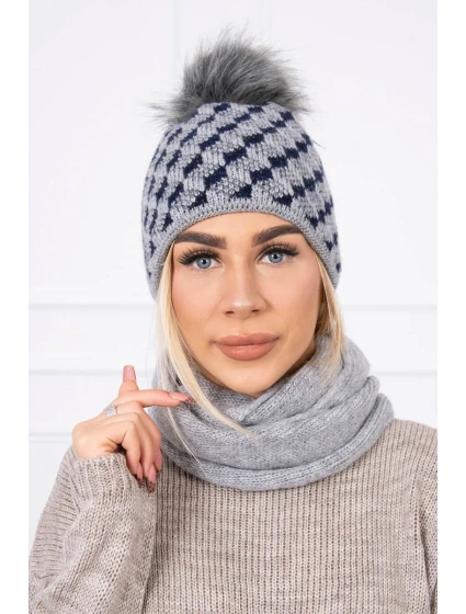 Dámská souprava model 18745412 tmavě šedá - K-Fashion