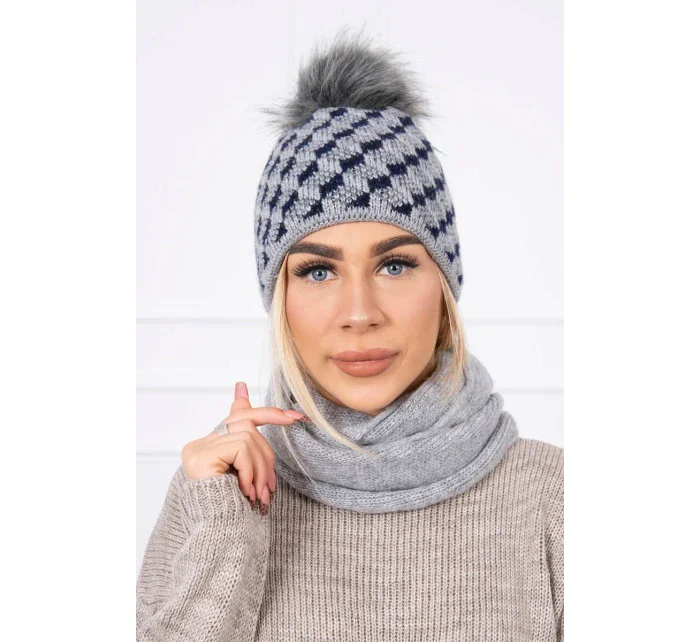 Dámská souprava model 18745412 tmavě šedá - K-Fashion