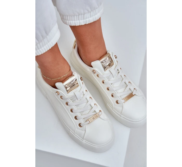 Dámské tenisky Big Star model 21683863 Bílé - Big Star Shoes Dámské tenisky Big Star model 21683863 Bílé - Big Star Shoes