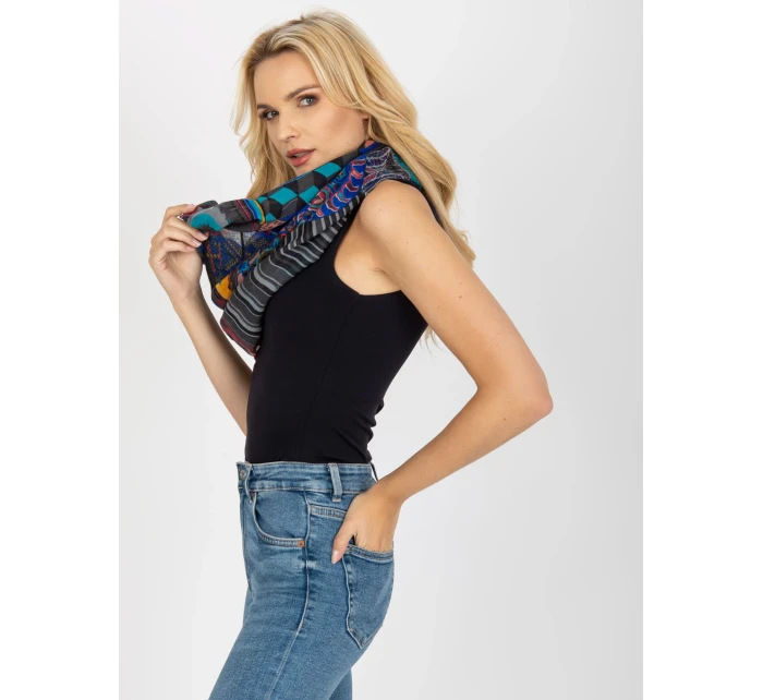 Tunelový šál AT KM ENEC A9.91 tmavo šedá