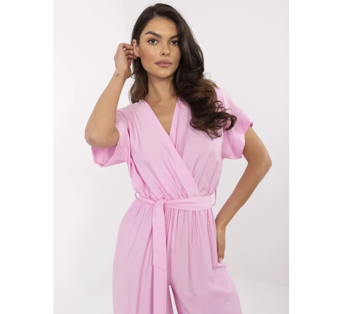 Kombinéza DHJ KO 19077.69 svetlo ružová
