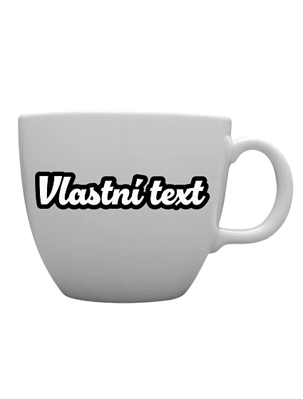 Personalizovaný keramický hrnček MEGA XXL s objemom 1 000 ml s vlastným textom a obrysom Personalizovaný keramický hrnček MEGA XXL s objemom 1 000 ml s vlastným textom a obrysom