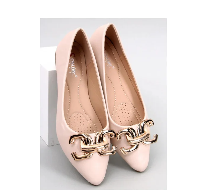 Dámské balerínky model 18689568 Béžová - SEASTAR