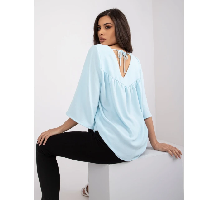 Halenka model 20243100 světle modrá - FPrice Halenka model 20243100 světle modrá - FPrice