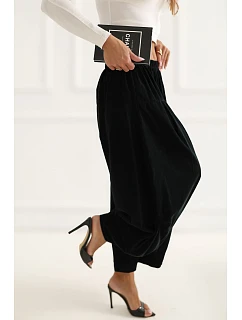 Šnúrové nohavice model 226453 Taliansko Moda