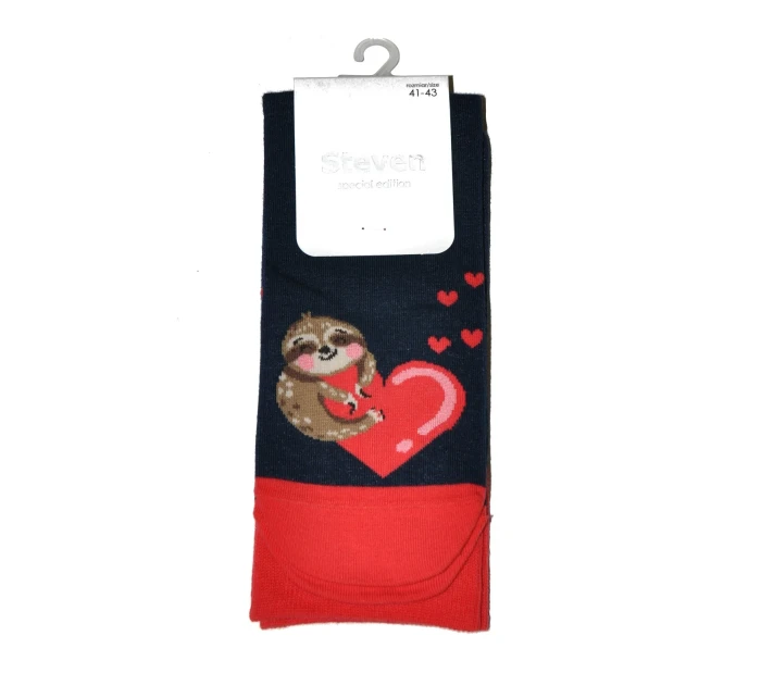 Vzorované pánské ponožky model 7468654 - Steven Vzorované pánské ponožky model 7468654 - Steven