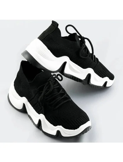 Černé tenisky sneakers s bílou podrážkou model 17280964 - VIA GIULIA Černé tenisky sneakers s bílou podrážkou model 17280964 - VIA GIULIA