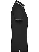 JN Dámské piqué polo 02.0 black/white model 22494675 - Daiber