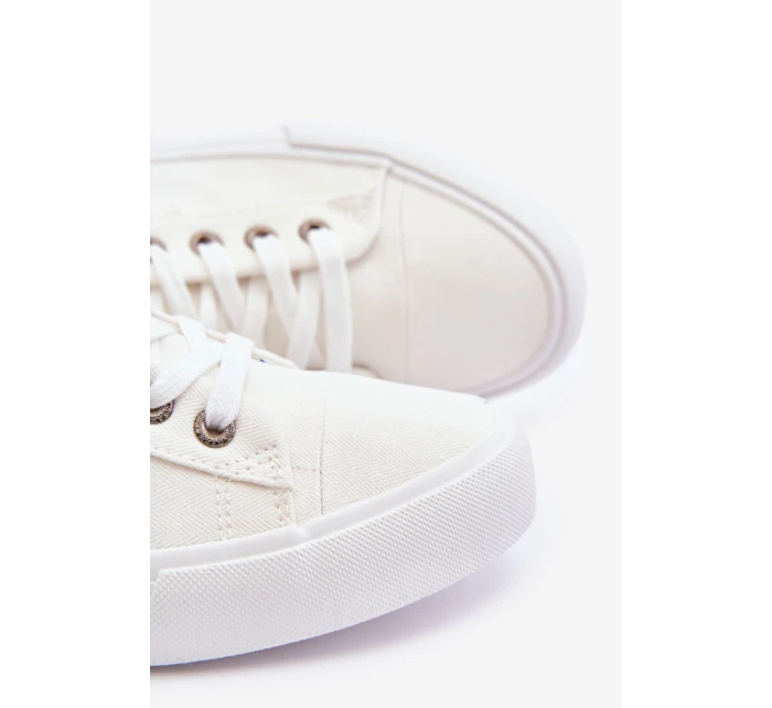 Pánské nízké tenisky Big Star Bílá model 21610308 - Big Star Shoes