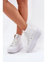 Vysoké Dámské Tenisky model 21694008 Bílé - Lee Cooper