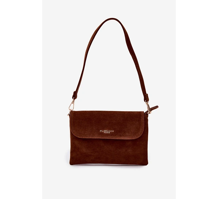 Malá Kabelka Z Eko Semiše Camel model 22111530 - Flora&Co