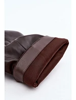 Dámske semišové členkové topánky typu Slouchy na platforme v čokoládovej farbe Ilyna Dámske semišové členkové topánky typu Slouchy na platforme v čokoládovej farbe Ilyna