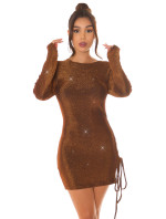 Sexy Koucla Glitter Party Minidress with lacing
