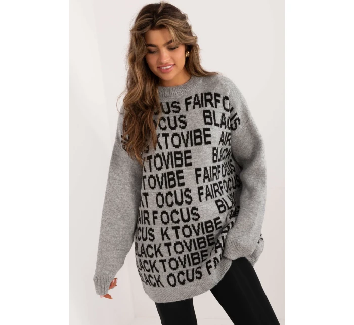 Dlhý sveter model 199616 Badu