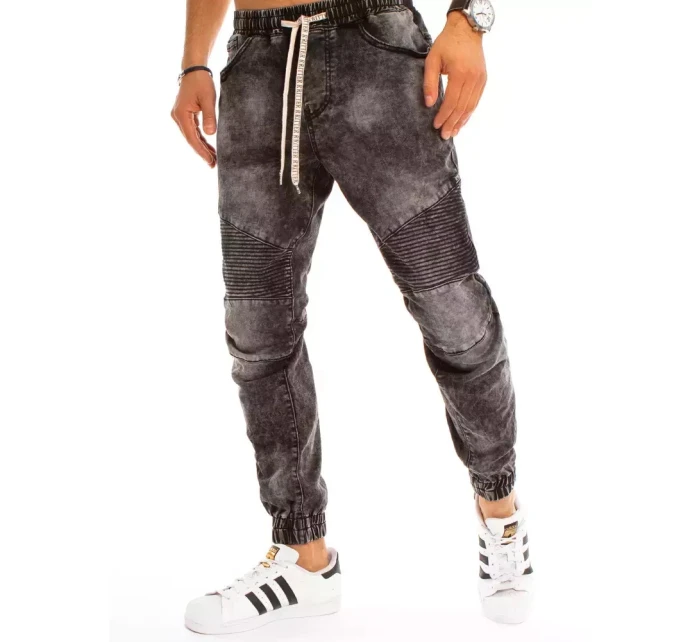 Pánské tmavě šedé džínové kalhoty Dstreet model 21963067 - FashionStreet