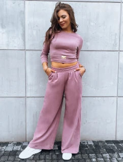 Dámsky komplet nohavíc a topu ASTRAL ALLURE fialový FashionStreet AY0907