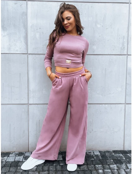 Dámsky komplet nohavíc a topu ASTRAL ALLURE fialový FashionStreet AY0907