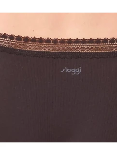 sloggi GO Ribbed R Tai C2P - BLACK - SLOGGI BLACK - SLOGGI