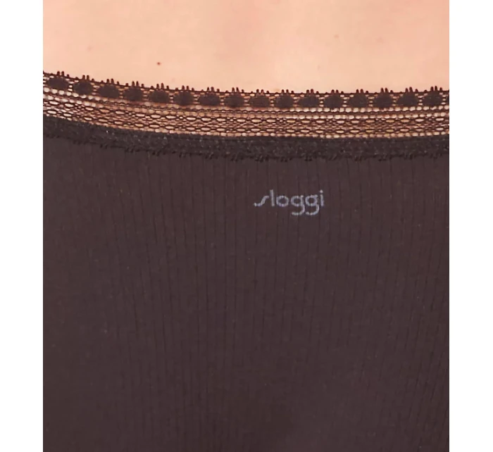 sloggi GO Ribbed R Tai C2P - BLACK - SLOGGI BLACK - SLOGGI sloggi GO Ribbed R Tai C2P - BLACK - SLOGGI BLACK - SLOGGI