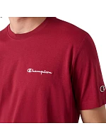 Koszulka męska Champion SS Tee czerwona 221798 RS508 pánské