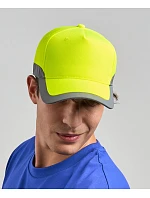 Atlantis Headwear Helpy-S 5-panelová bezpečnostná čiapka 33.0280 žltá fluo Atlantis Headwear Helpy-S 5-panelová bezpečnostná čiapka 33.0280 žltá fluo