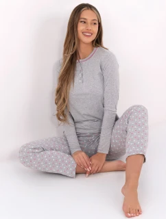 DU PI FP 002.87 sivé pyžamo