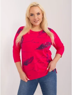 Blúzka RV BZ 9433.81 fuchsiová