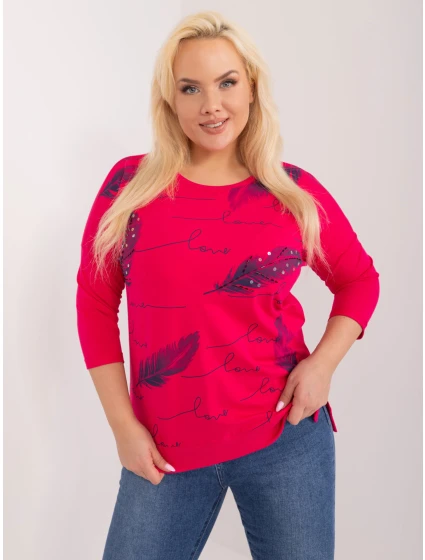 Blúzka RV BZ 9433.81 fuchsiová Blúzka RV BZ 9433.81 fuchsiová