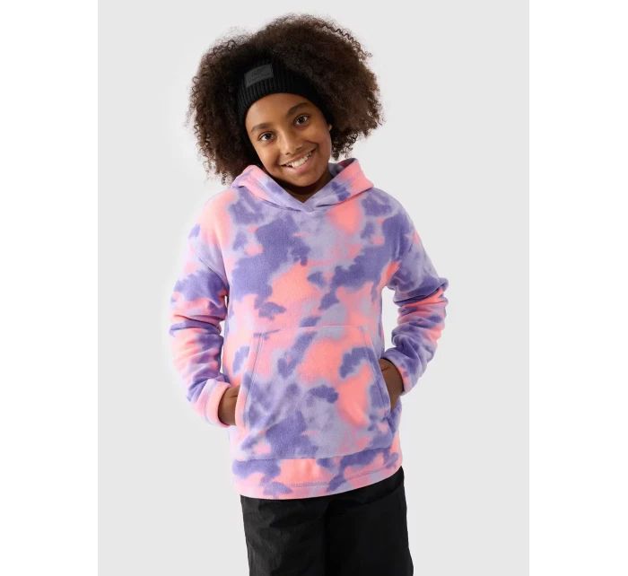 Dievčenská fleecová mikina 4F Dievčenská fleecová mikina 4F