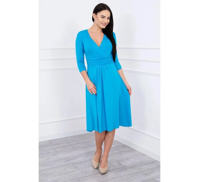 Dámske šaty 2525 Light blue - Kesi