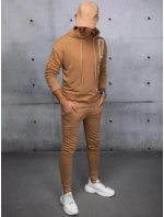 Pánská tepláková souprava velbloudí barvy Dstreet model 21967451 - FashionStreet