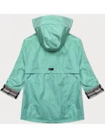 Dámská větrovka v barvě s ohrnutými rukávy model 19642567 - Glakate