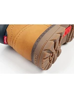 Levis – hnedé členkové topánky pre mládež Forrest Nova