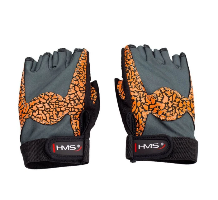 Rukavice Oragne/Grey W HMS RST03 r.M dámske