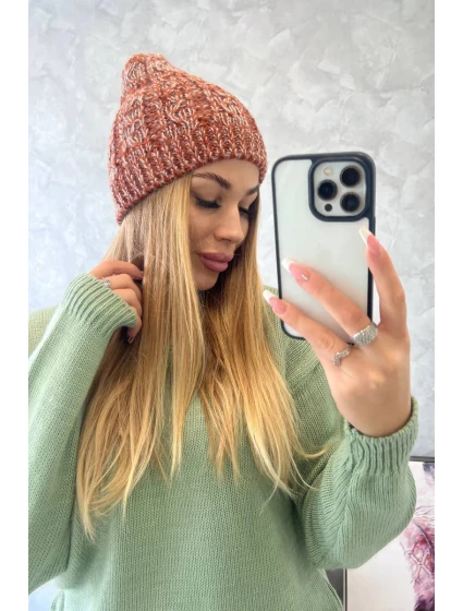 Fleecová čepice Melisa K241 červená Fleecová čepice Melisa K241 červená