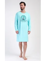Pánská noční košile s dlouhým rukávem model 21822084 - Vienetta