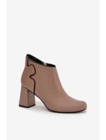 Topánky na podpätku model 222520 Step in style