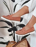 Dámske semišové mokasíny VANESSO pink FashionStreet ZY0713