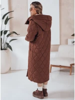 Dámská zimní bunda prošívaná hnědá Dstreet model 21990478 - FashionStreet