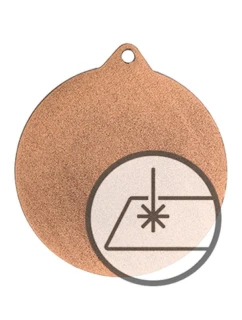 Medaila s gravírovaním na lamináte