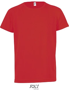 SOL'S Sporty Kids Dětské raglánové sportovní tričko model 22524663 red