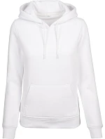 Build your Brand BY 026 Dámska mikina s kapucňou 56.0026 biela Build your Brand BY 026 Dámska mikina s kapucňou 56.0026 biela