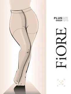 Fiore Plus Size 20 DEN C5120 farba: light natural
