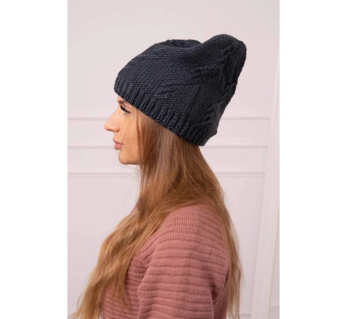 Dámska čiapka Lorena K377 graphite Dámska čiapka Lorena K377 graphite